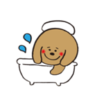 弱気なハチくん。(犬)（個別スタンプ：36）