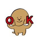 弱気なハチくん。(犬)（個別スタンプ：37）