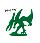 恐竜フィギュア（グリーンアーミー4）（個別スタンプ：36）