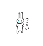 うさぎとやきにくとてばさき（個別スタンプ：14）