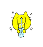 黄色い猫 RELOADED 日本式（個別スタンプ：22）