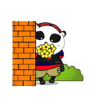 Simple is the VERY HeyHey Panda（個別スタンプ：35）