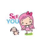 Winny's lovely girl（個別スタンプ：9）
