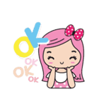 Winny's lovely girl（個別スタンプ：13）