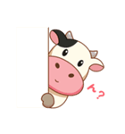 Momo Cow Japanese（個別スタンプ：9）