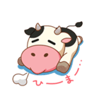 Momo Cow Japanese（個別スタンプ：11）
