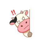 Momo Cow Japanese（個別スタンプ：18）