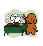ソフィ＆ごましお 趣味・イベント編（個別スタンプ：16）