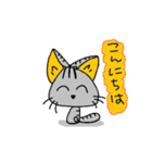 猫のミッキー（個別スタンプ：25）