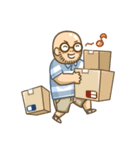 My neighbor Higebouzu san（個別スタンプ：22）