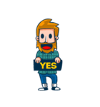 Hipster Gamedev（個別スタンプ：1）