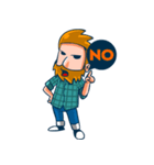 Hipster Gamedev（個別スタンプ：2）