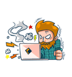 Hipster Gamedev（個別スタンプ：9）