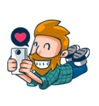 Hipster Gamedev（個別スタンプ：11）