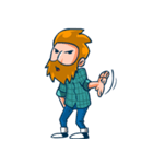 Hipster Gamedev（個別スタンプ：12）