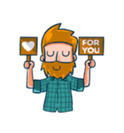 Hipster Gamedev（個別スタンプ：13）