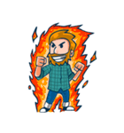Hipster Gamedev（個別スタンプ：17）