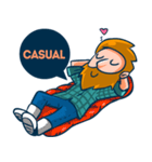 Hipster Gamedev（個別スタンプ：21）