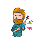 Hipster Gamedev（個別スタンプ：22）
