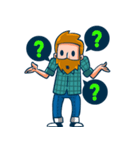 Hipster Gamedev（個別スタンプ：25）