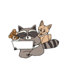 Oliver The Raccoon - Family Gone Wild（個別スタンプ：38）