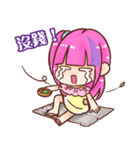 ah girl girl（個別スタンプ：14）