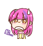 ah girl girl（個別スタンプ：21）