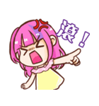 ah girl girl（個別スタンプ：26）