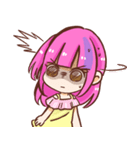 ah girl girl（個別スタンプ：33）