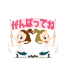 朝からカレー系女子。（個別スタンプ：6）