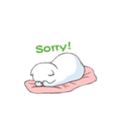 Scottish Fold-White Rabbit（個別スタンプ：12）