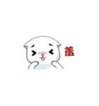Scottish Fold-White Rabbit（個別スタンプ：15）