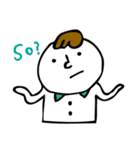 Miao and Mr.Tie（個別スタンプ：27）