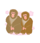 猿のスタンプ（個別スタンプ：27）