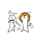 何を考えてるかわからない猫（個別スタンプ：13）