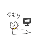 何を考えてるかわからない猫（個別スタンプ：14）