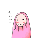 ゆるい全身タイツレインボー（個別スタンプ：12）