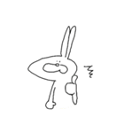 ゆるくて使える！うさお1（個別スタンプ：3）