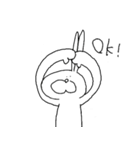 ゆるくて使える！うさお1（個別スタンプ：4）