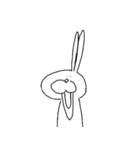 ゆるくて使える！うさお1（個別スタンプ：5）