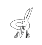 ゆるくて使える！うさお1（個別スタンプ：6）
