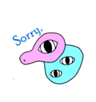 The eyes of the galaxy.2015（個別スタンプ：9）