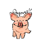 Enjoy！！Piggy！！（個別スタンプ：4）