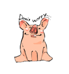 Enjoy！！Piggy！！（個別スタンプ：6）