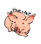 Enjoy！！Piggy！！（個別スタンプ：10）