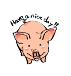 Enjoy！！Piggy！！（個別スタンプ：11）