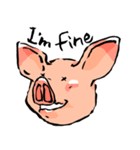 Enjoy！！Piggy！！（個別スタンプ：18）