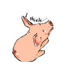 Enjoy！！Piggy！！（個別スタンプ：21）