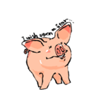 Enjoy！！Piggy！！（個別スタンプ：24）