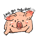 Enjoy！！Piggy！！（個別スタンプ：26）